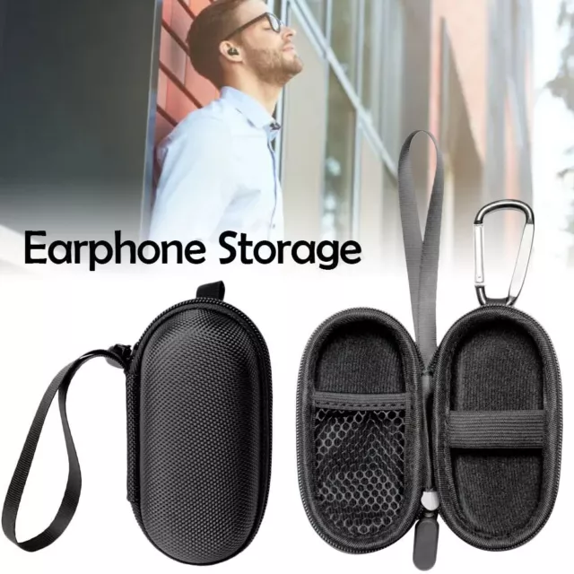 Carrying Case Earphone Storage Travel Bag Headset Pouch  Wireless Headphone