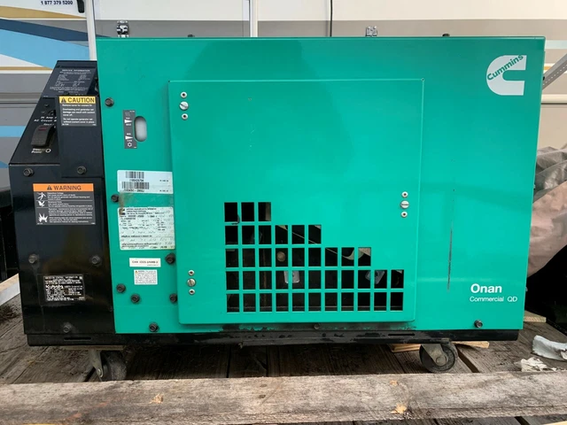 Diesel Generator : Cummins Onan 5.0 Quiet Commercial : Barely Used