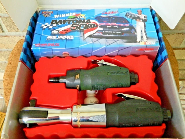 Snap-On Dale Earnhardt #3 Die Grinder, Air Ratchet, Diecast Set #PT2MPDE (AS-IS)