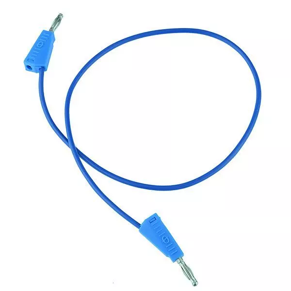 Blue 4mm Stackable Test Lead 500mm