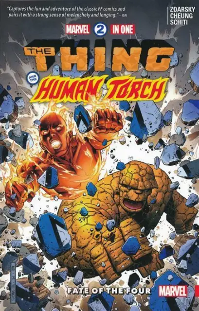 MARVEL TWO-IN-ONE VOL #1 FATE OF THE FOUR TPB Collects #1-6 Thing Human Torch TP