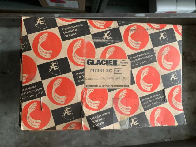 3406 3408 3412 Caterpillar Main Bearing Set .010