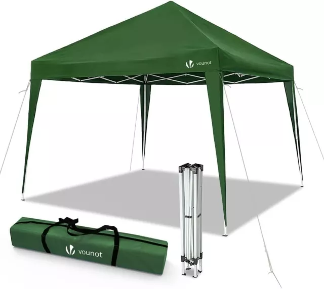 Gazebo Pieghevole Portatile 3x3M Tenda PopUp con Borsa per Spiaggia e Giardino