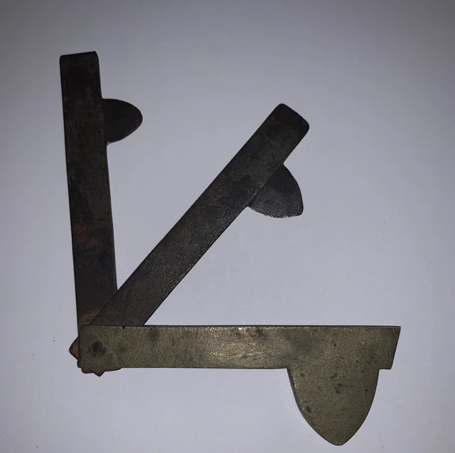 Antique Fleam Bloodletting Tool 2 Blade Brass Case 19th C Lancet G Gregory Civil
