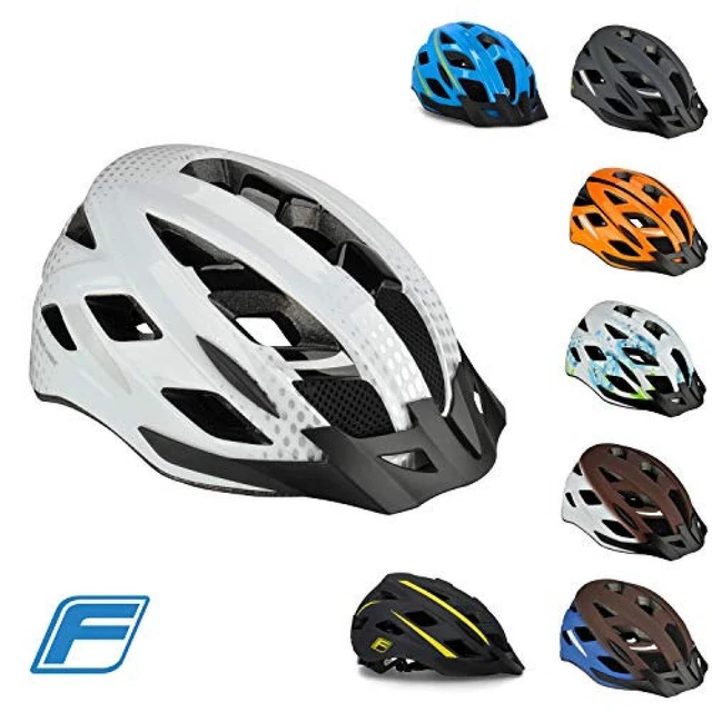 (TG. L/XL) FISCHER Urban LANO Casco da bicicletta, Unisex, Urban Lano, bianco, L