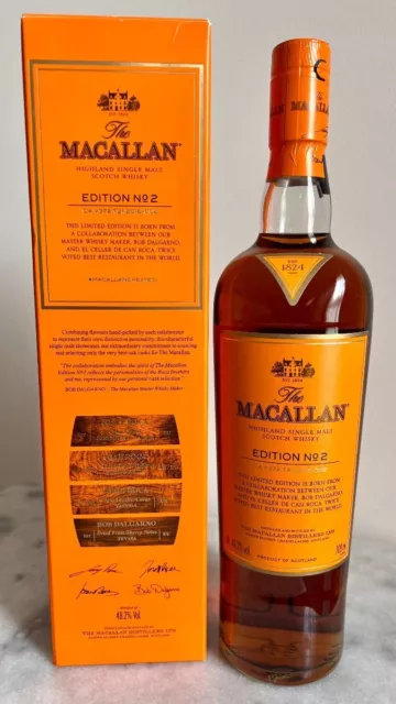 The Macallan edition No. 2 Single Malt Scotch Whisky 700ml