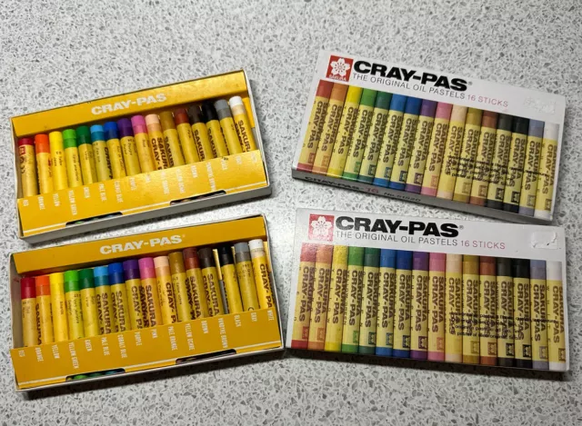 Sakura Cray-pas Junior Artist Oil Pastels Pack of 16 8mm X 60.8mm XEP16 