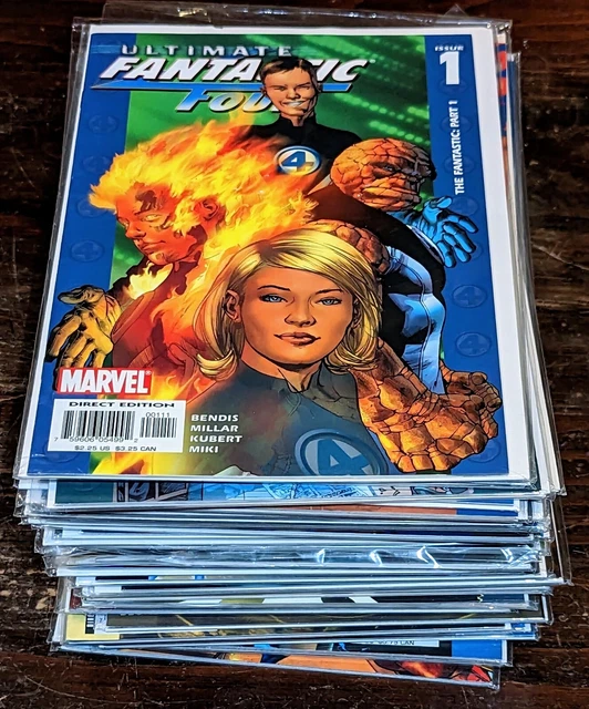 Ultimate Fantastic Four COMPLETE 1 - 60 + Annuals Lot 21 22 1st Marvel Zombies