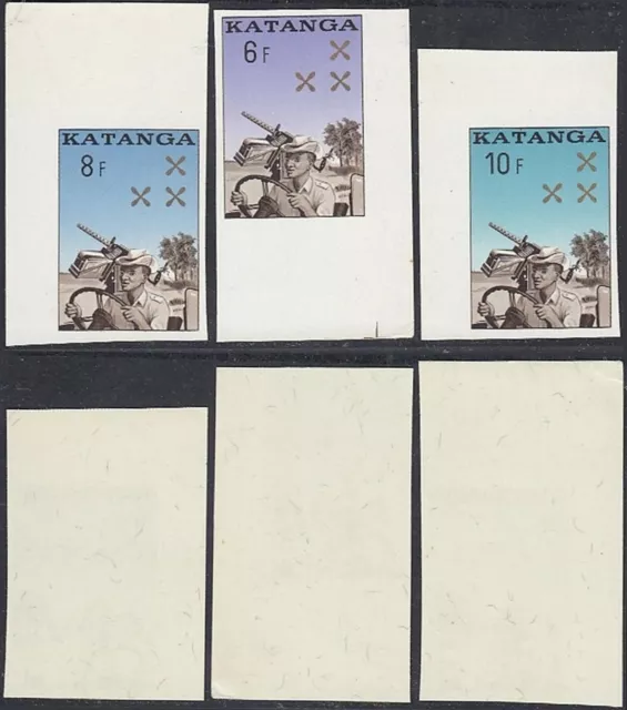 Belgian Congo 1962-Katanga- MNH stamps . Bel. Cat.Nr.: 79/81. .. (EB) AR-00512