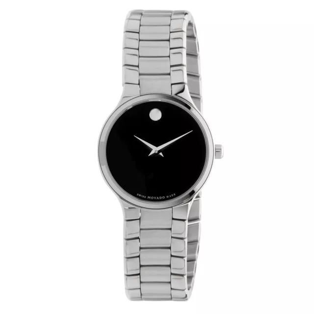 Movado 0607288 Women's Serio Black Quartz Watch