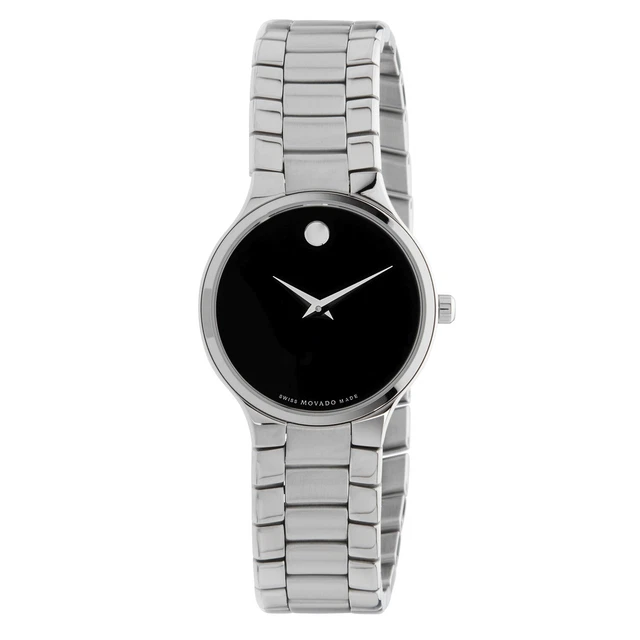 Movado 0607288 Women's Serio Black Quartz Watch