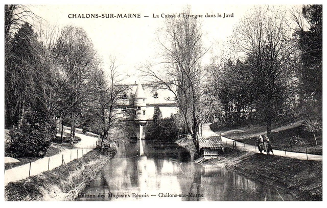 51 CHALONS SUR MARNE - La caisse d'epargne  [REF/S009170]