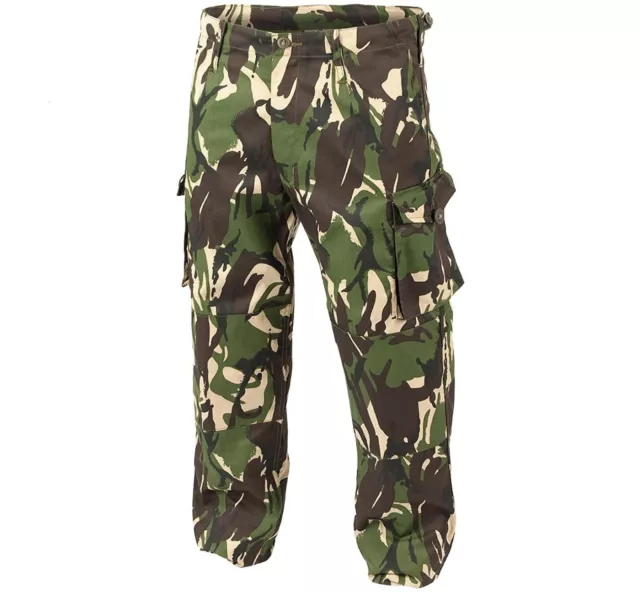 GENTS GREEN CAMO MILITARY COMBAT TROUSERS Mens army soldier ops DPM cargo pants