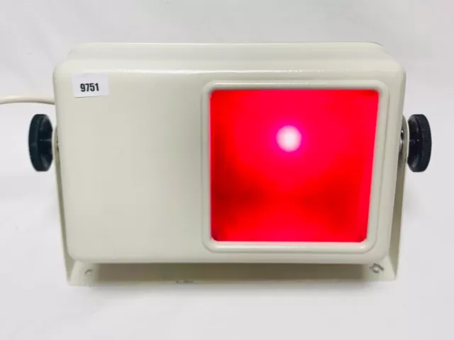 PTW Luz Cuarto Oscuro Röntgen Luz Roja Tipo 5412 Dunkelkammerlampe Probado