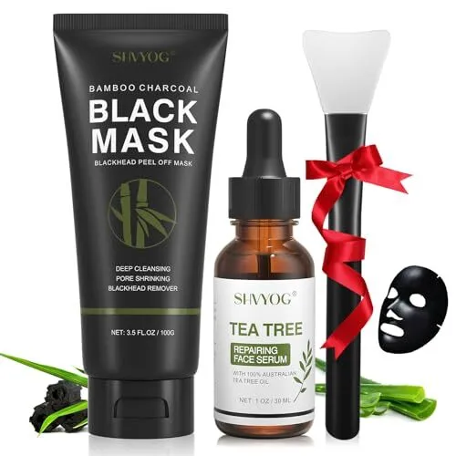 Masque points noirs, LANBENA anti-points noirs Peel off Masque Nettoyant  pour les pores du visage Masque purifiant Bandes nasales (1,05 once) :  : Beauté et Parfum