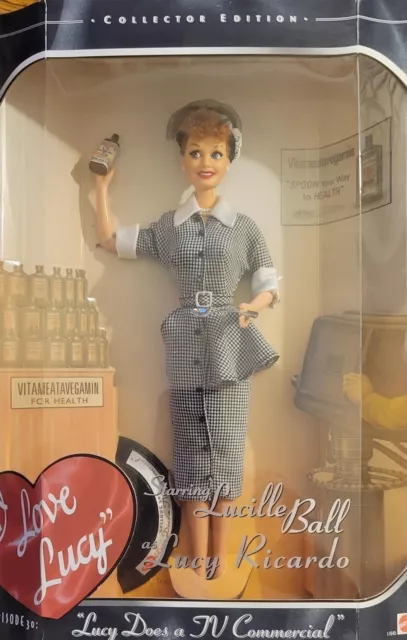I Love Lucy Barbie Doll Lucy Does A Tv Commercial Collectors Edition Episode 30 15 99 Picclick
