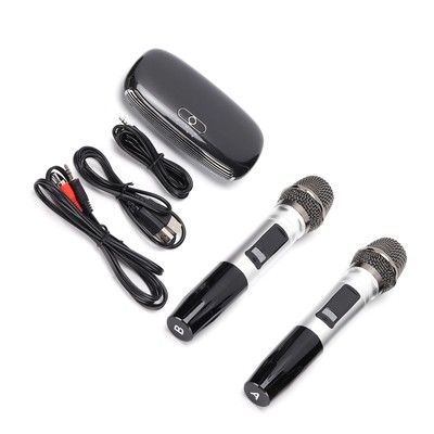 MICROFONO palmare Rolling Anello KARAOKE CANTO KARAOKE macchina forniture Festa 