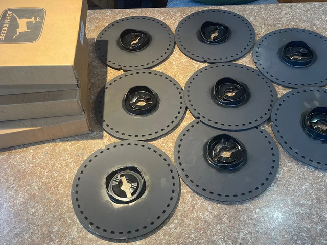Lot of 8 John Deere Sweet Corn Vac Plates Part # N C A52390