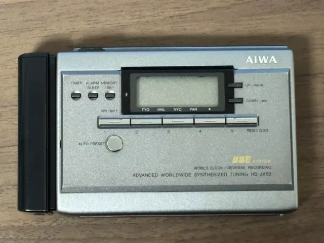 parfait fonctionnement belles marchandises rare Aiwa HS-JX50 lecteur de...