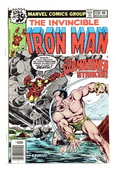 Iron Man #120 FN 6.0 1979 1st app. Justin Hammer