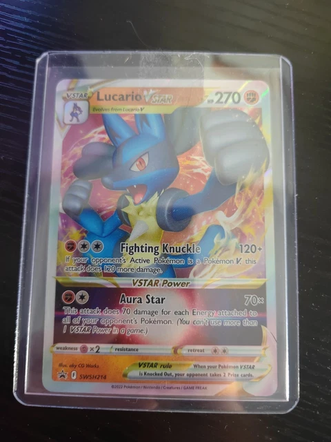 Lucario Vstar Lucario Vstar Premium Collection (214) 2022 Pokemon Swsh Black Star Promo - Pokémon Card Data
