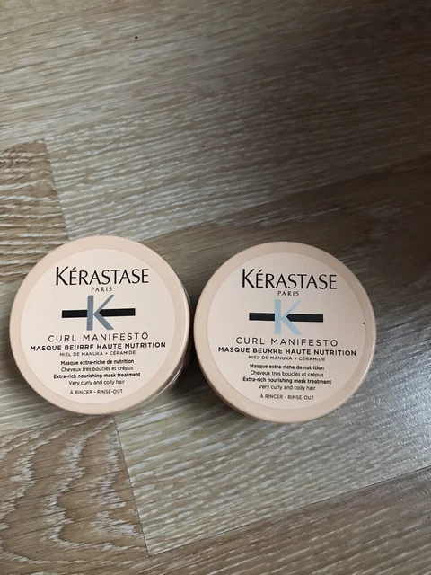 Kerastase  Curl manifesto 2x Masque Format Voyage