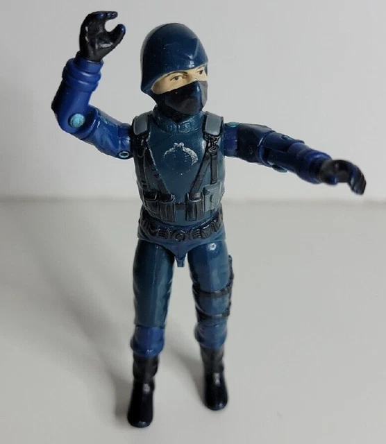 Cobra Officer 1983 Vintage Swivel Arm Hasbro GI Joe ARAH Repaired Waist / Crotch