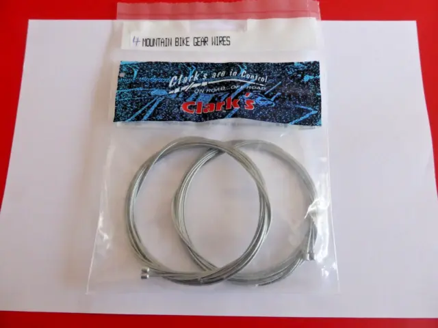 Clarks Control Cable  Gear Inner Cable Wire x 4