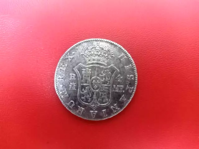 SPAIN 4 REALES CAROLUS IIII 1792 Old spanish coin Charles IV 1792