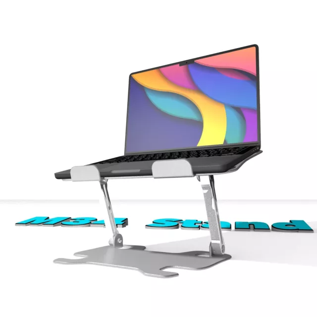 Laptop Stand Adjustable Computer Stand for Desk Portable Aluminum Holder 10-17"