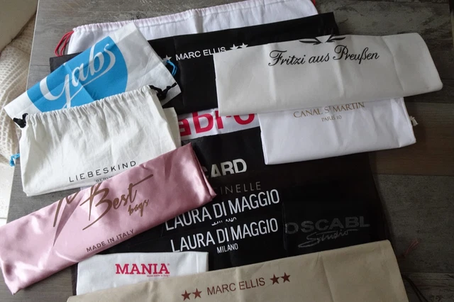 Staubbeutel 14 x für Taschen und Schuhe, NEU! Bally, abro,Mania...