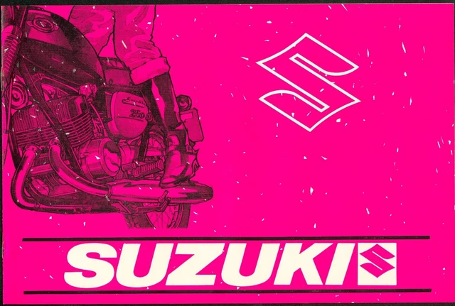 Suzuki T500 MK II B100P T200 Invader T250 Hustler U50 AS 50 A100 Brochure
