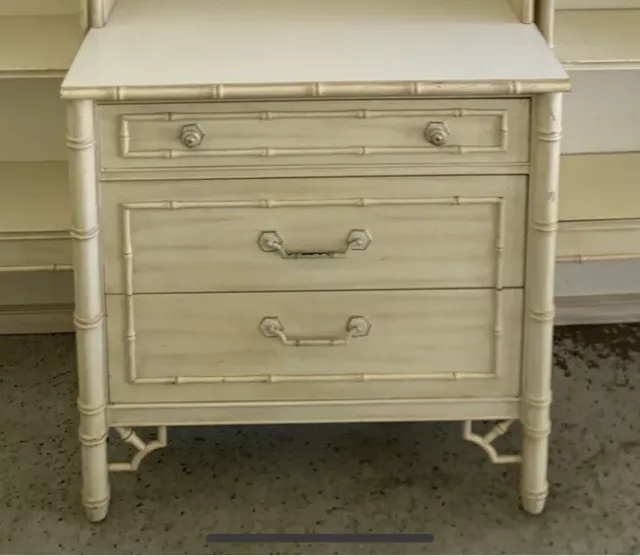 Thomasville Allegro Faux Bamboo Bachelor Chest