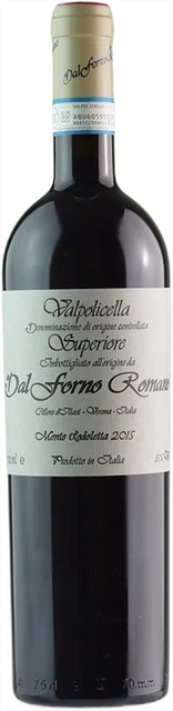 1 Bott da 0,750 MONTE LODOLETTA VALPOLICELLA SUPERIORE DOC 2017 DAL FORNO ROMANO