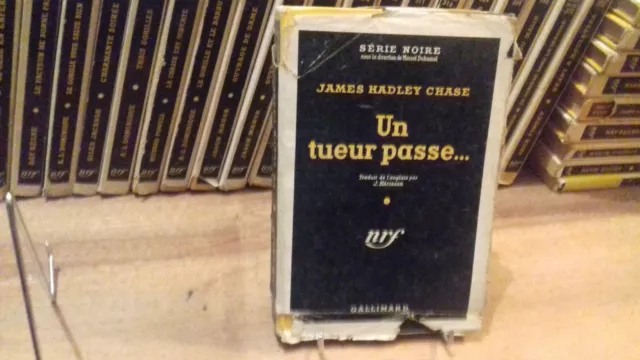 CHASE JAMES HADLEY.  Série noire Cart. EO.n°165" Un tueur passe "(1953)(cg32)