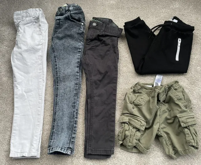 Boys Clothing Bundle Age 4-5 | Jeans joggers shorts | Next H&M River Island