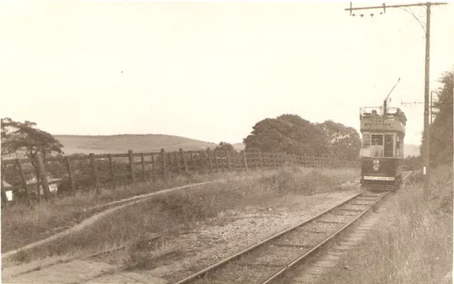 Old reproduction photo of Dover Corporation Tram No. 22 at Coleman's Crossing