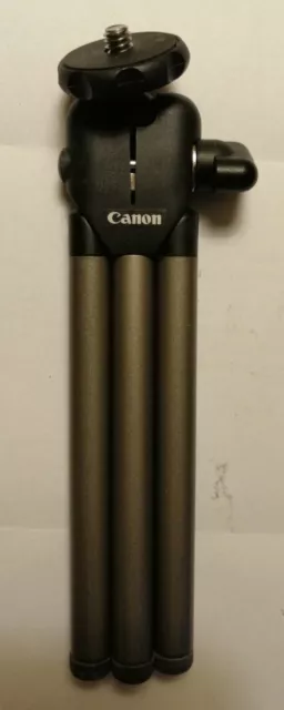 Canon OEM Mini Tripod Table-Top Compact Extendable Adjustable Head, 5" to 8".