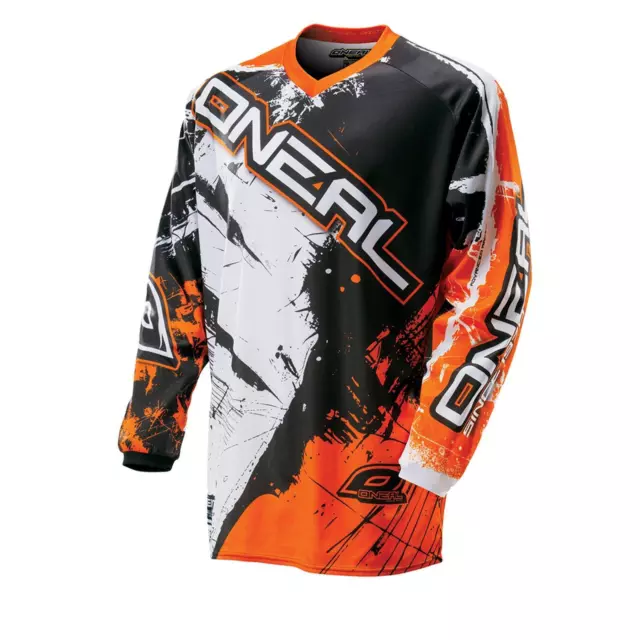 ONeal Element KINDER MX Jersey SHOCKER orange MotoCross Enduro MTB Fahrrad Shirt