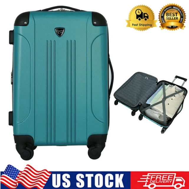 20& HARDSIDE EXPANDABLE Rolling Carryon Luggage Spinner Wheels