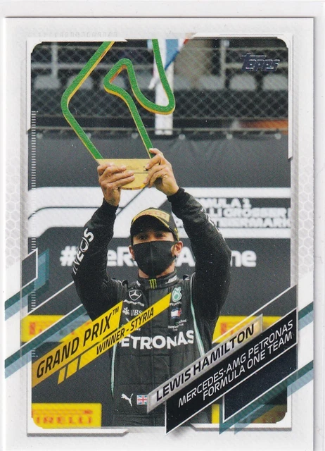 Topps 2021 Flagship Formula 1 / Formule 1 Numéro 139 Lewis Hamilton