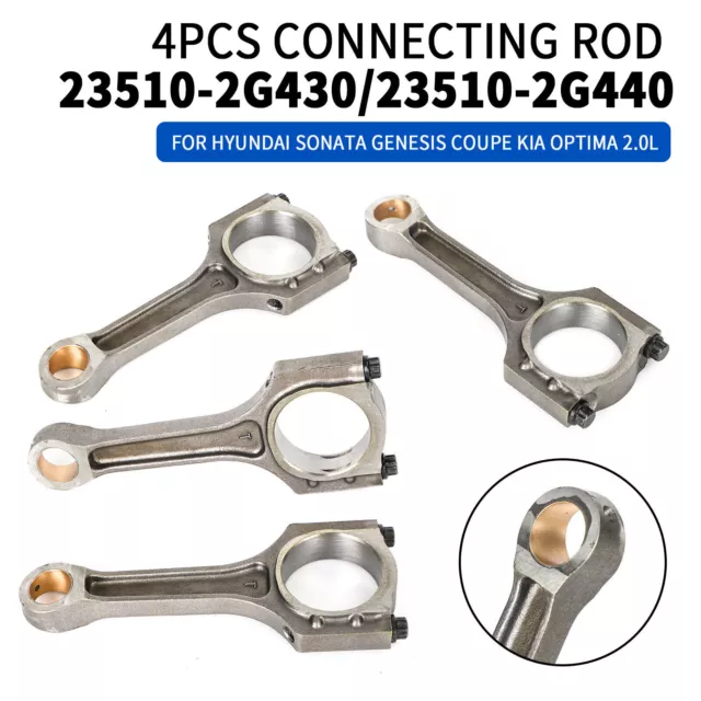 Connecting Rod 235102G440 FürHyundai Genesis Santa Fe 2.0L Kia Sorento 12-16