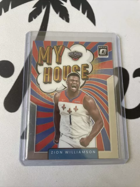 Zion Williamson My House 2021-22 Donruss Optic #10 NEW ORLEANS Pelicans NBA
