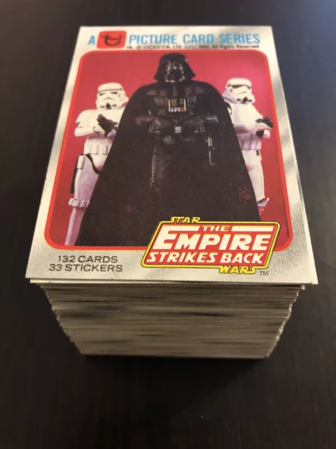 Star Wars The Empire Strikes Back Card Set  1-132 Series 1 Complete Nm /Mint