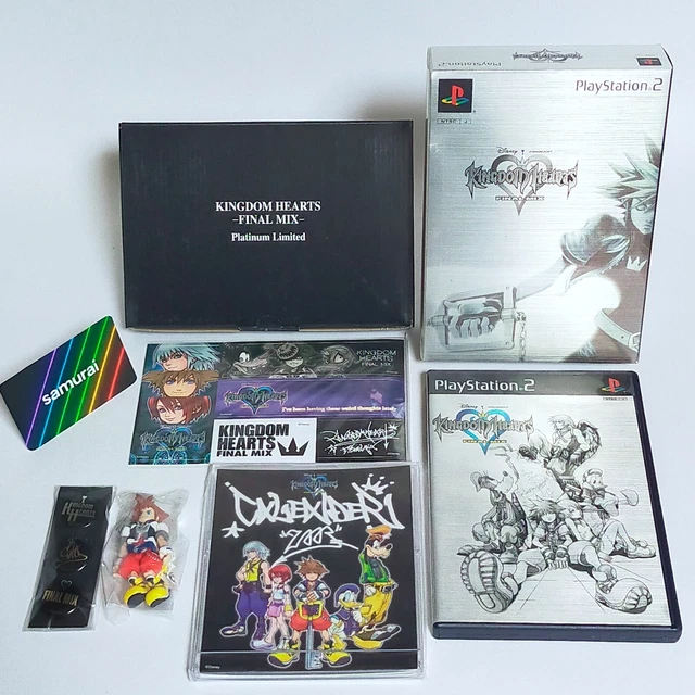 イ95 PS2 KINGDOM HEARTS FINAL MIX フィギュア付 Kingdom Hearts Final Mix (Platinum Limited Edition) (Sony