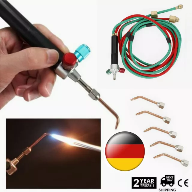 Präzisions Autogenschweißgerät Schweißbrenner Lötbrenner Autogen Sauerstoff Kit