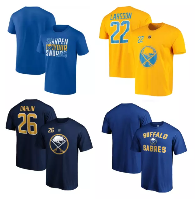 Buffalo Sabres NHL T-Shirt Men's Ice Hockey Fanatics Top - New