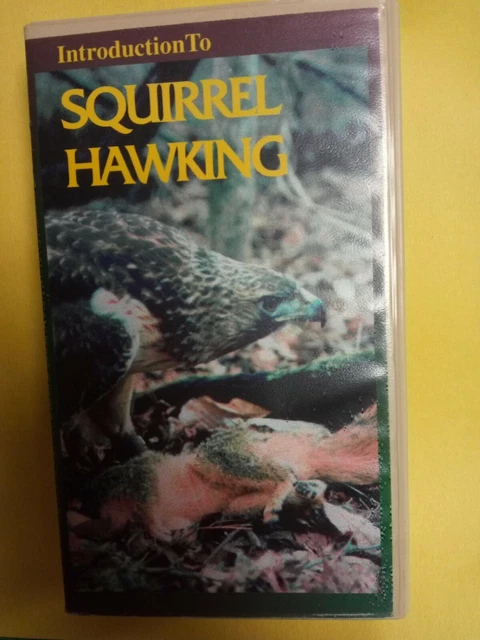 RARE INTRODUCTION TO Squirrel Hawking VHS Video Tape Hunting Falconry £ ...