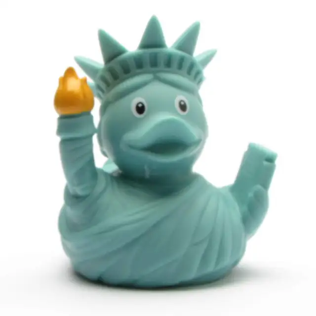Bath duck statue of liberty squeak duck rubber duck squeak duck plastic duck 3