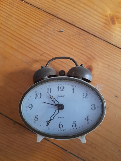 Vecchia sveglia vintage GOLDBÜHL  (non funzionante)
